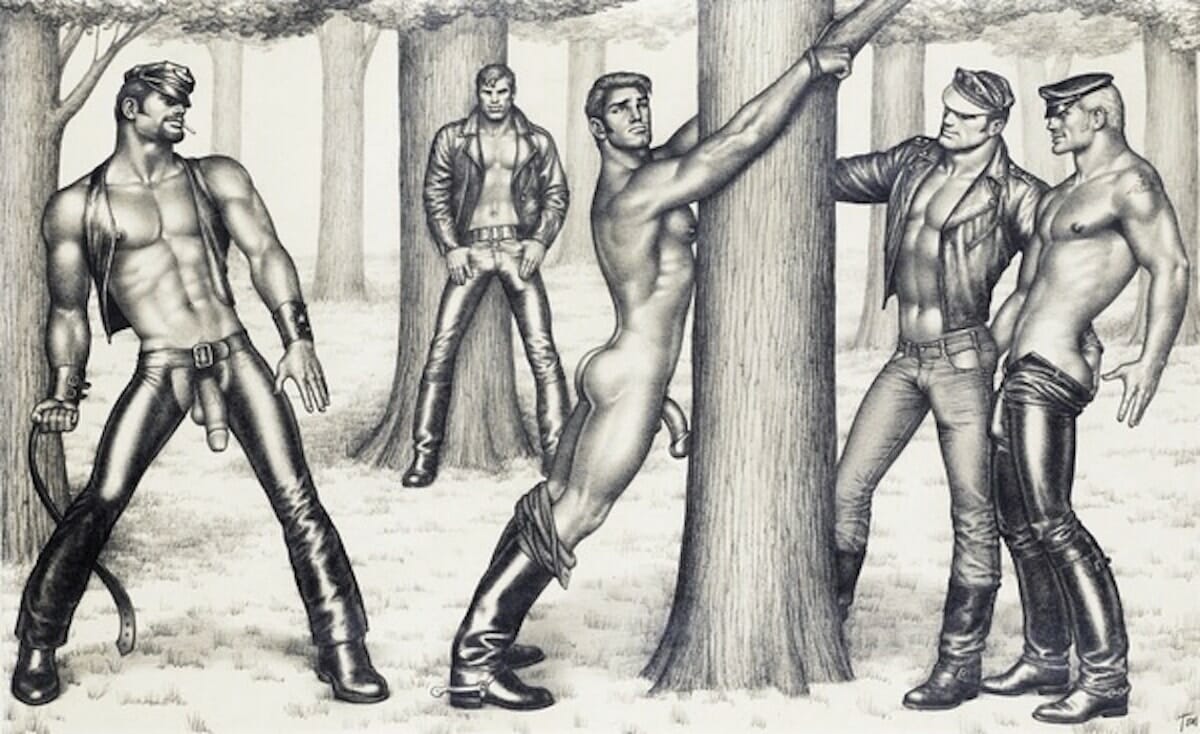 Tom Of Finland Cartoon - Keep Them Coming: The Enduring Joy of Tom of Finland's Art - The Gutter  Review