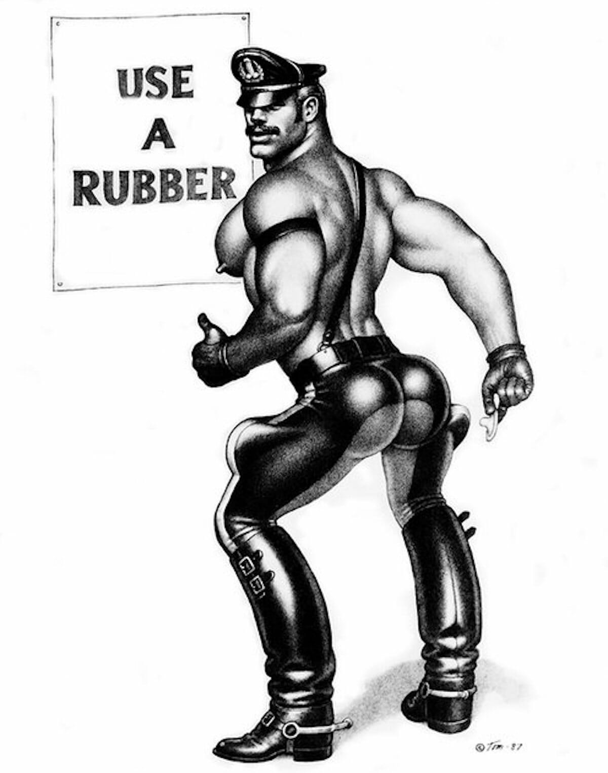 Tom Of Finland Cartoon - Keep Them Coming: The Enduring Joy of Tom of Finland's Art - The Gutter  Review